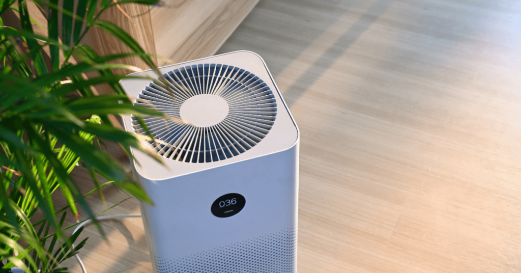 an Air Purifier in a Clean Room | Dallas Apartment Locators | Free Service | Call 972 818 3456